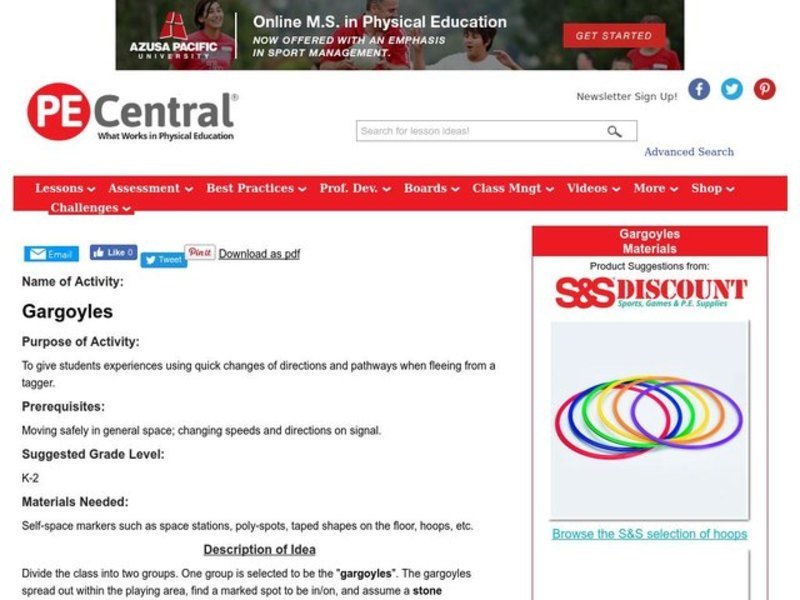 Gargoyles Lesson Plan