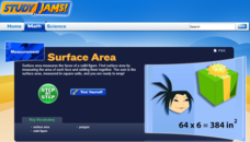 Study Jams! Surface Area Interactive