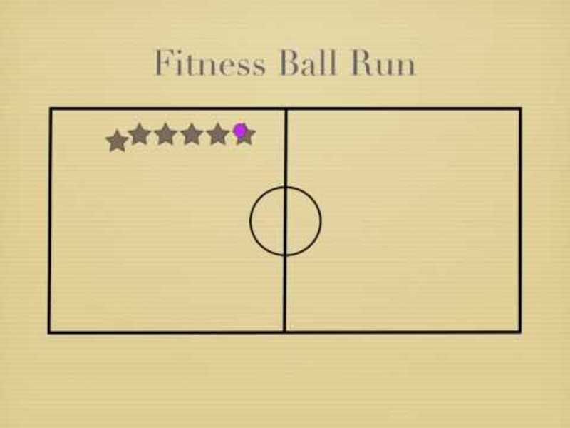 Fitness Ball Run Activity