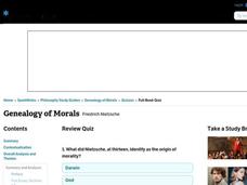 Genealogy of Morals Interactive