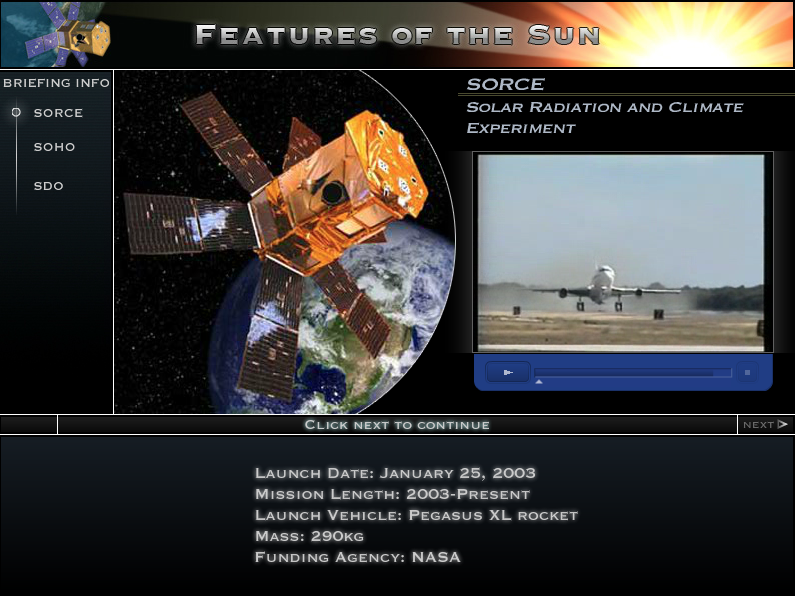 Features of the Sun Interactive