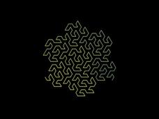 Fractal Charm: Space Filling Curves Instructional Video