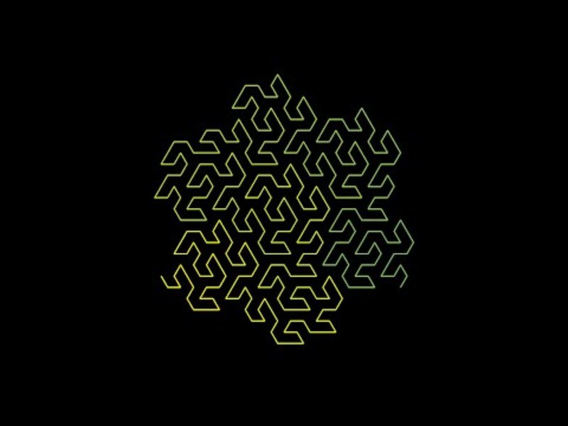 Fractal Charm: Space Filling Curves Instructional Video