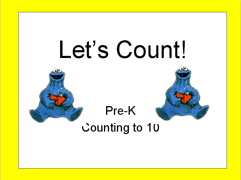 Let's Count! PPT