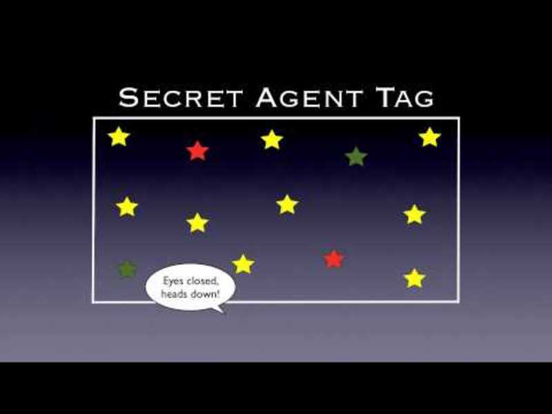 Secret Agent Tag Activity