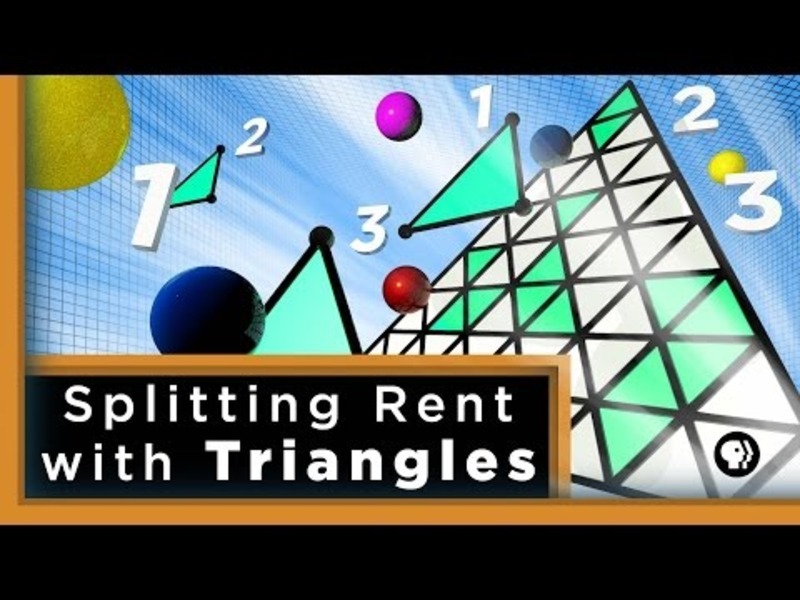 Splitting Rent with Triangles Instructional Video