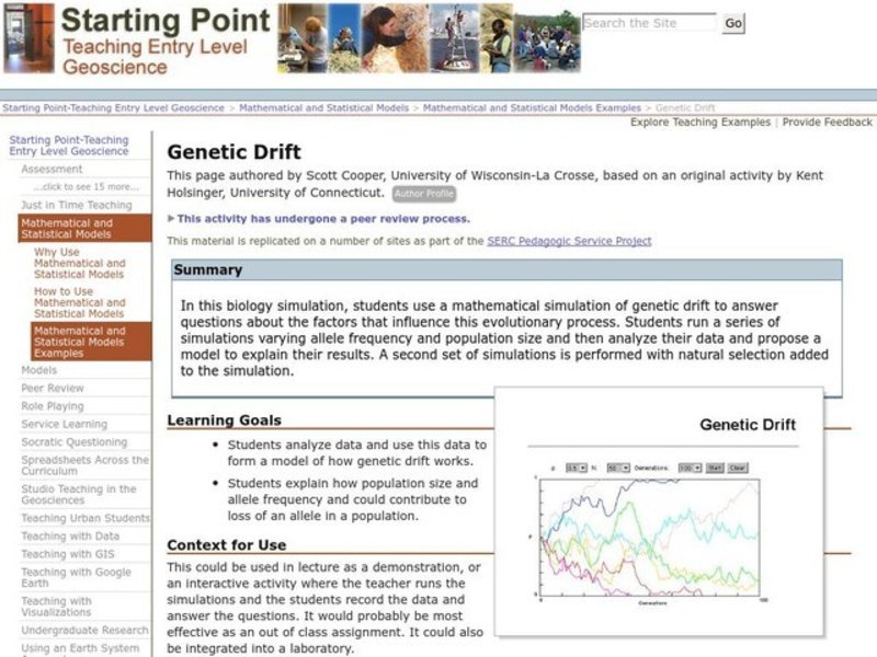Genetic Drift Lesson Plan
