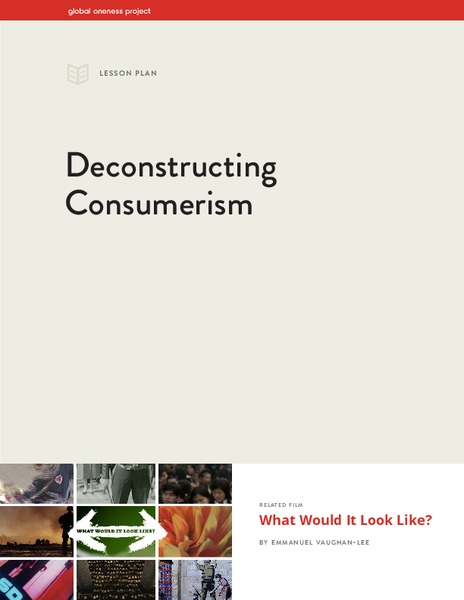 Deconstructing Consumerism Lesson Plan