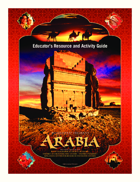Arabia: Educator's Resource and Activity Guide Unit Plan