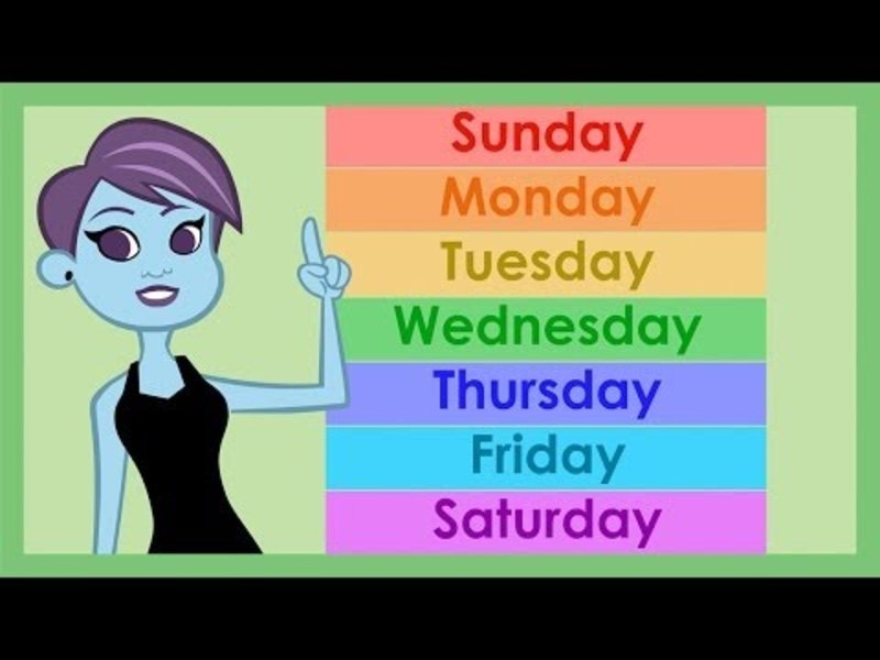 A Week Is Seven Days Instructional Video