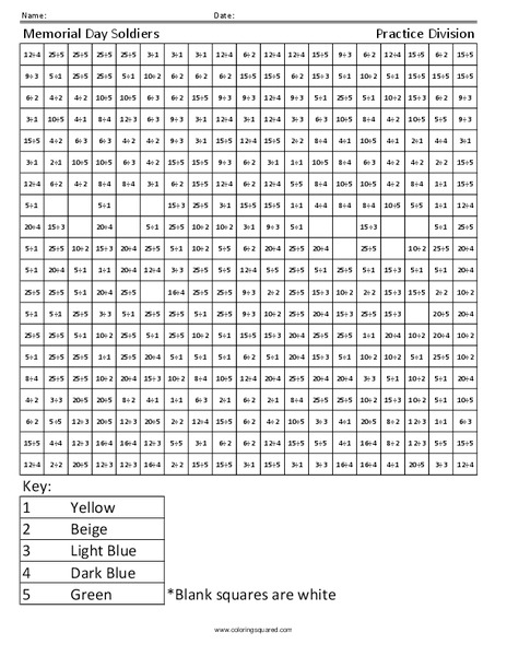 Memorial Day Soldiers Worksheet