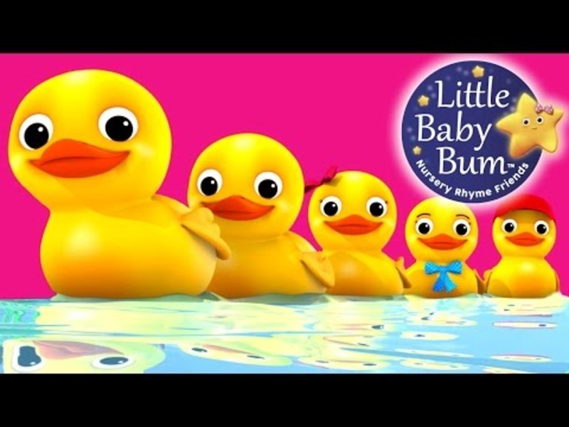 Numbers Song: Counting Five Little Ducks Instructional Video
