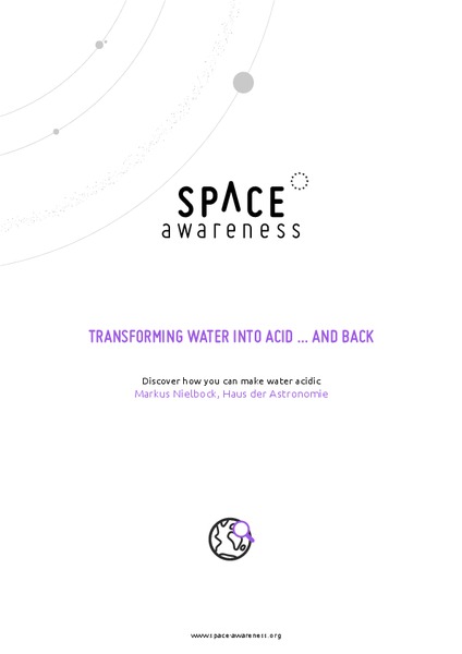 Transforming Water Into Acid ... And Back Lesson Plan