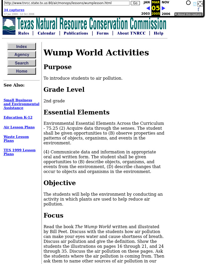Wump World Lesson Plan