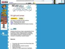 Of Light and Lenses Lesson Plan