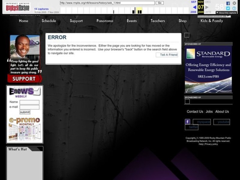 Six Billion and Beyond Lesson Plan