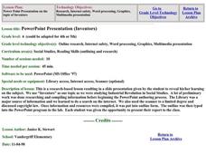 PowerPoint Presentation (Inventors) Lesson Plan