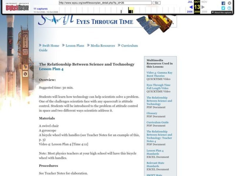 The Relationship Between Science and Technology Lesson Plan