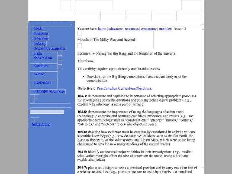 The Big Bang Theory Lesson Plan