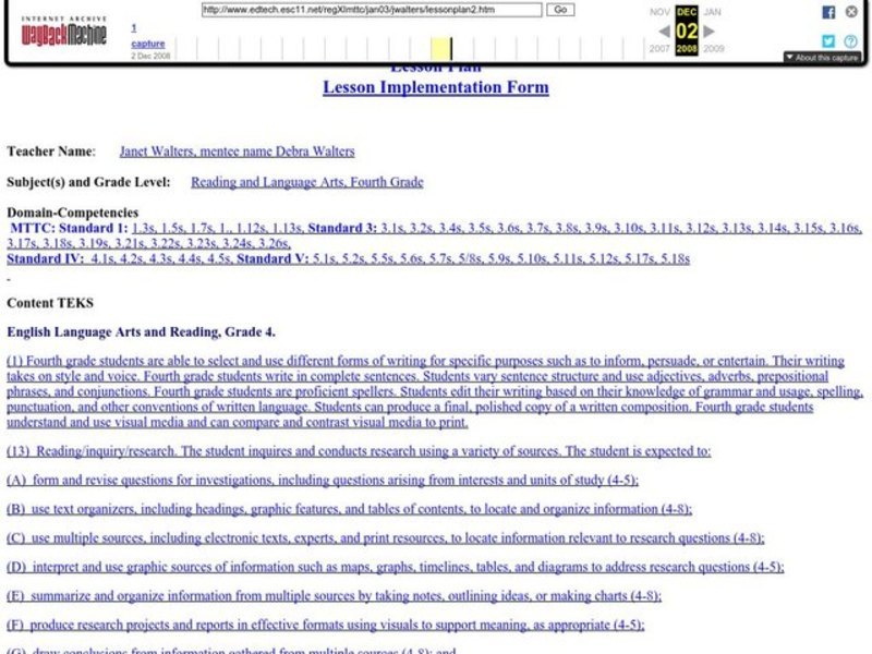 Owning a Pet Lesson Plan