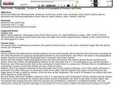 Geographical Features Lesson Plan