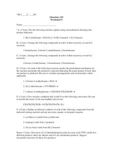 Chemical Compounds Worksheet