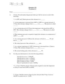 Phase Diagram Worksheet