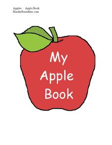 My Apple Book Worksheet