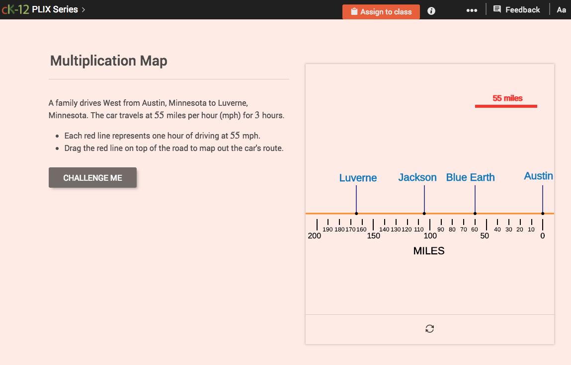 Whole Number Multiplication: Multiplication Map Interactive