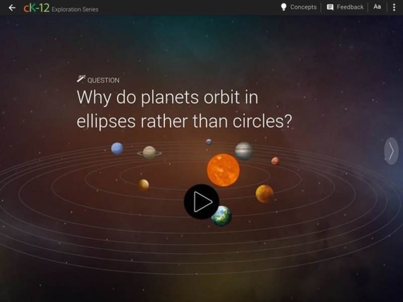 Orbital Motion Interactive