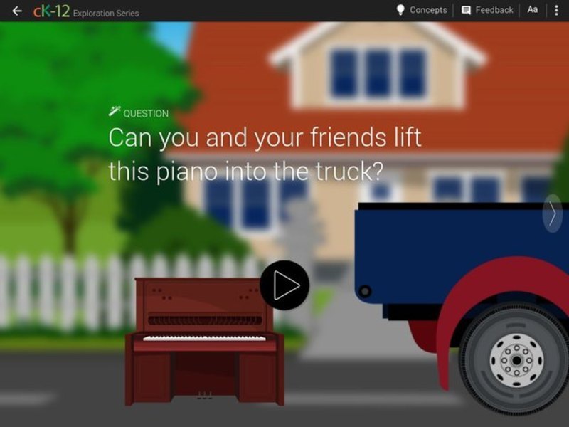 Ramp and Piano Interactive