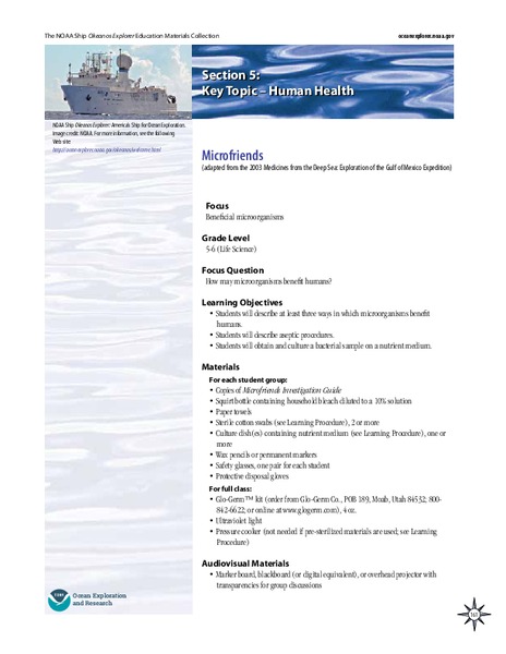 Microfriends Lesson Plan