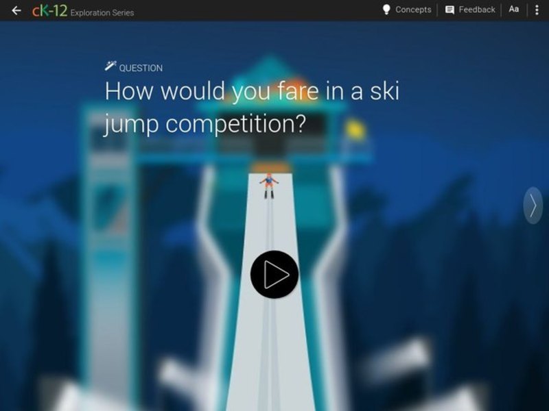 Ski Jump Interactive