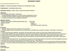 Geography Taboo Lesson Plan