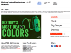 History’s Deadliest Colors Instructional Video