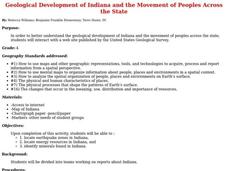 Geological Development of Indiana and the Movement of Peoples Across the State Lesson Plan