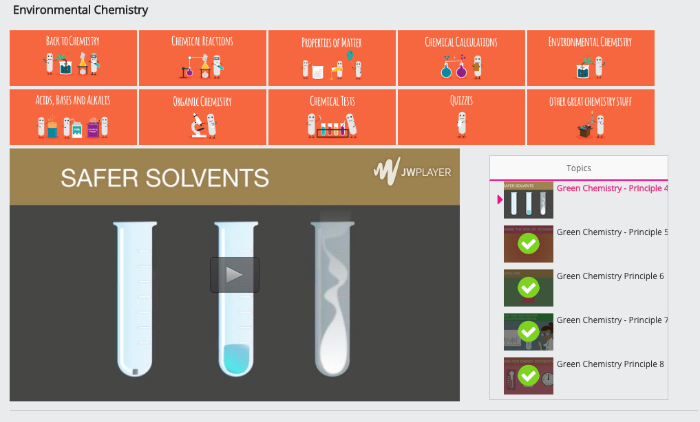 Green Chemistry - Principle 4 Instructional Video