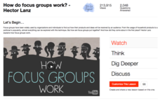 How Do Focus Groups Work? Instructional Video