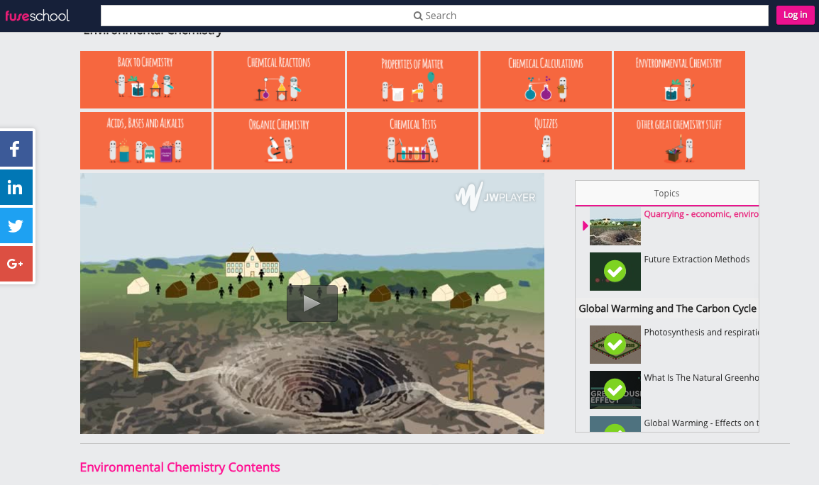 Quarrying - Economic, Environmental and Social Effects Instructional Video