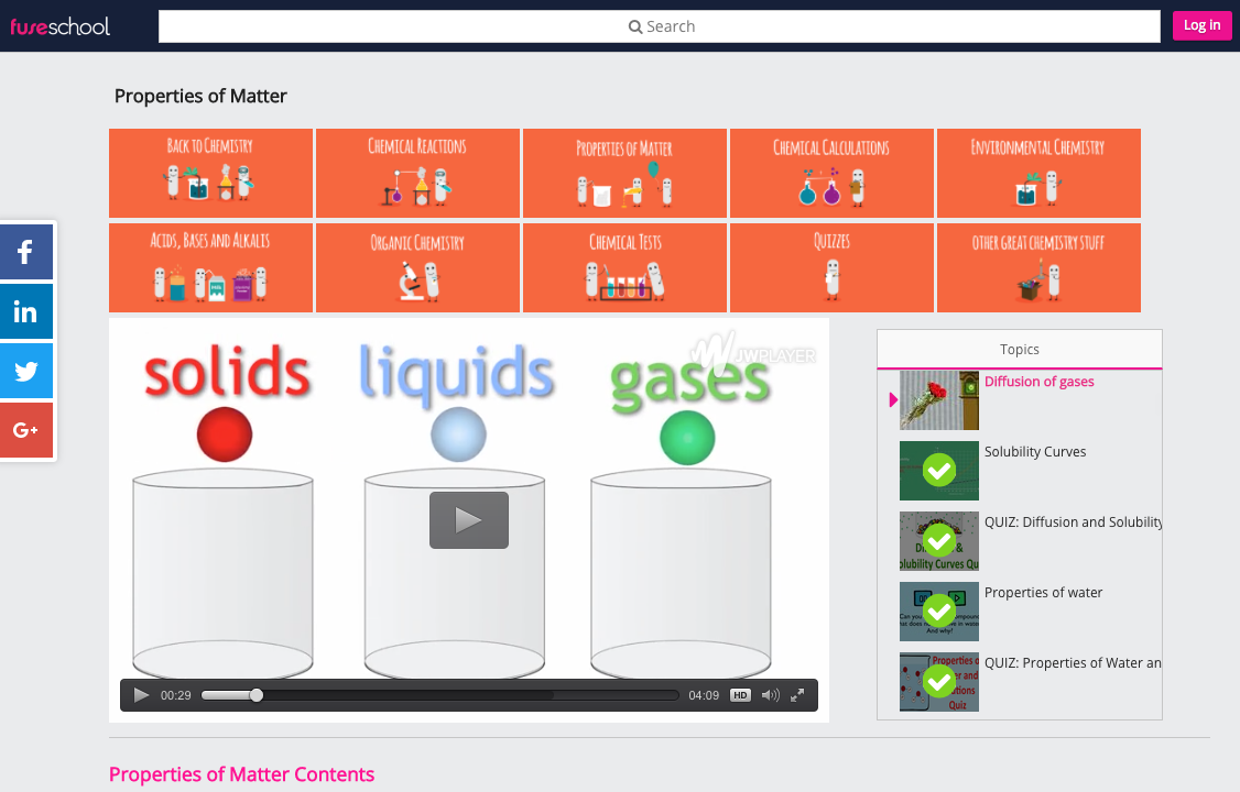 Diffusion of Gases Instructional Video
