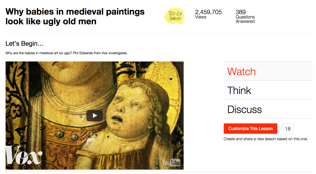 Why Babies in Medieval Paintings Look Like Ugly Old Men Instructional Video