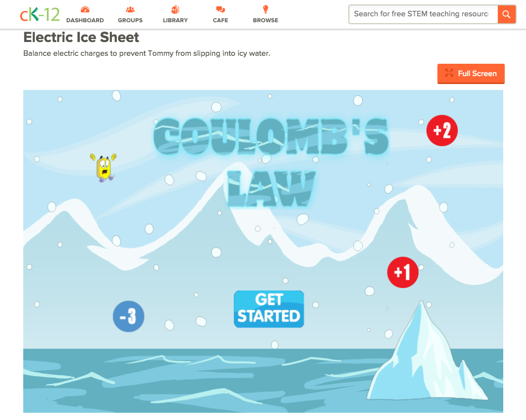 Electric Ice Sheet Interactive