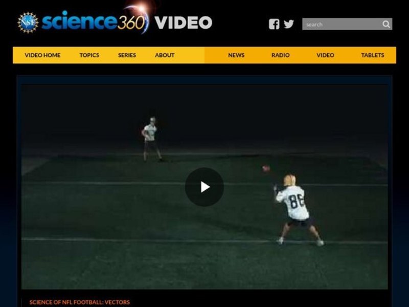 Science of NFL Football: Vectors Instructional Video