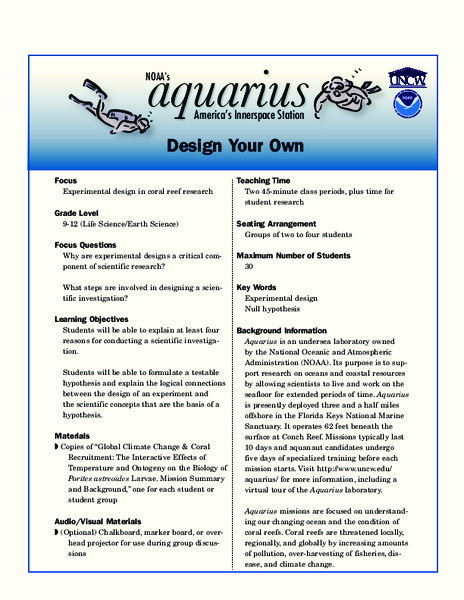 Design Your Own Lesson Plan