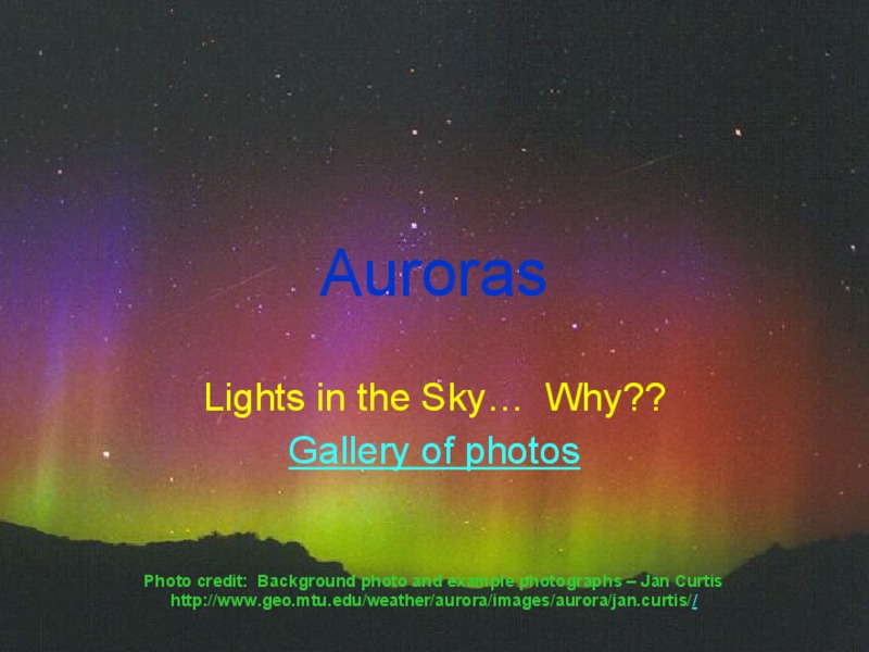 Auroras PPT