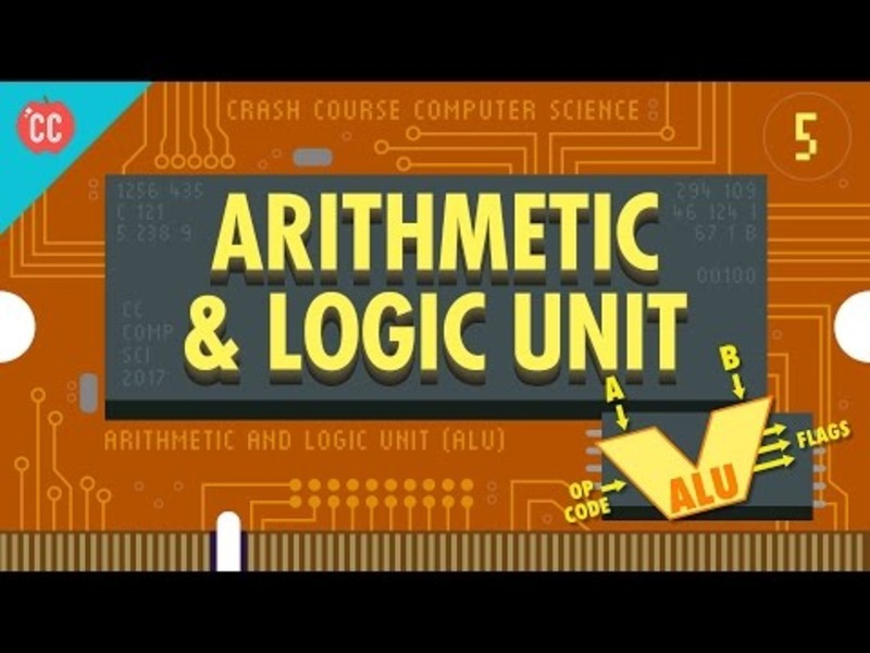 How Computers Calculate—the ALU: Crash Course Computer Science # 5 Instructional Video