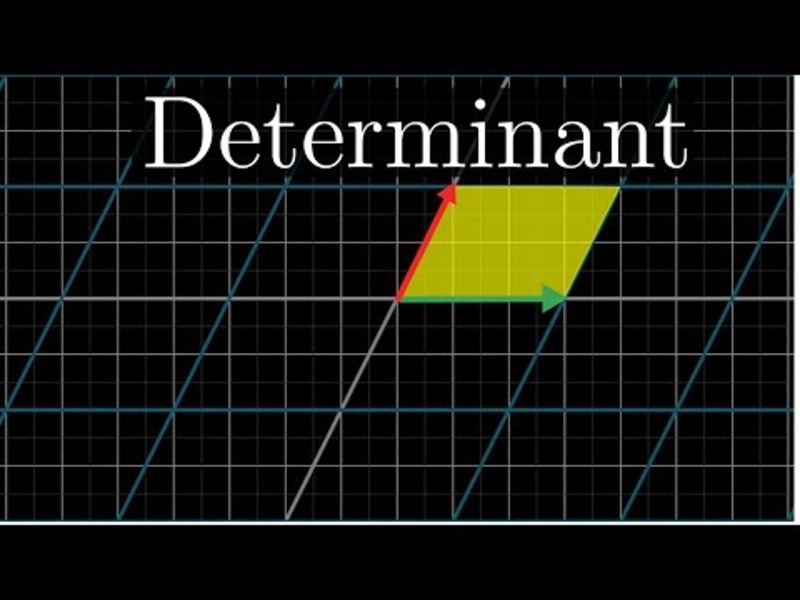 The Determinant | Essence of Linear Algebra, Chapter 5 Instructional Video