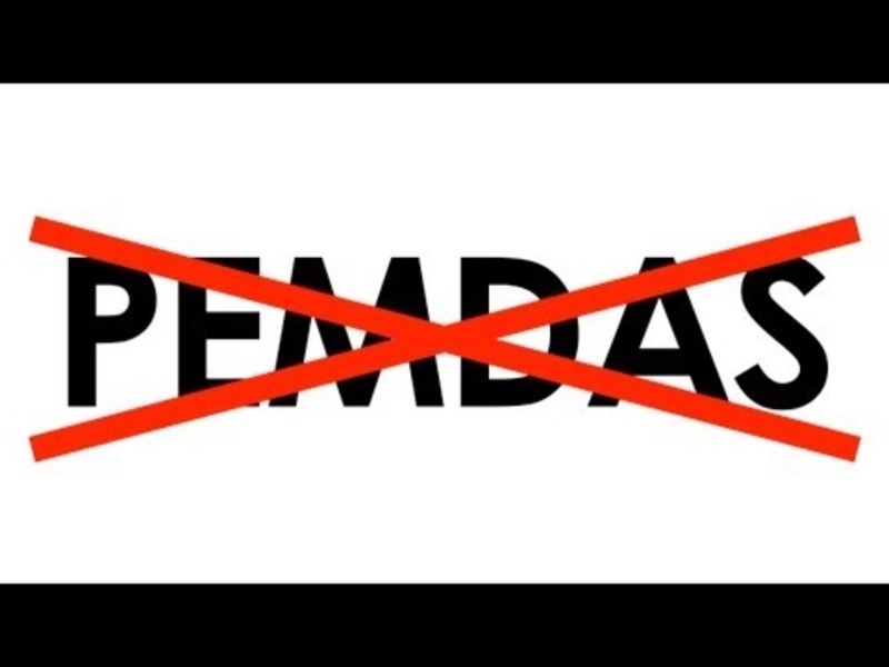 The Order of Operations is Wrong Instructional Video