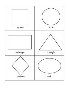 Geometric Shapes Worksheet