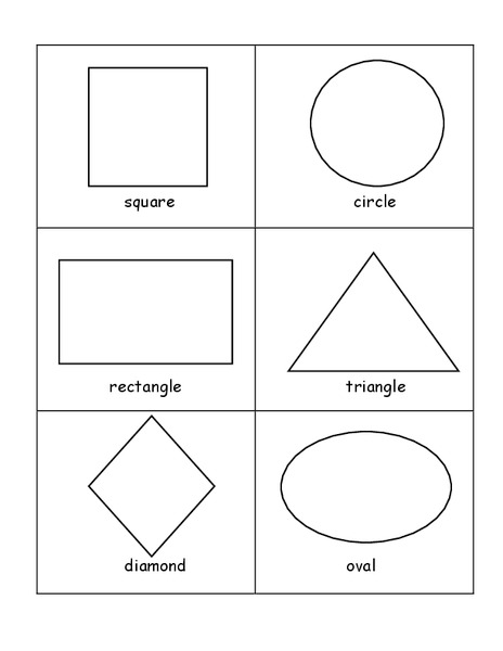 Geometric Shapes Worksheet